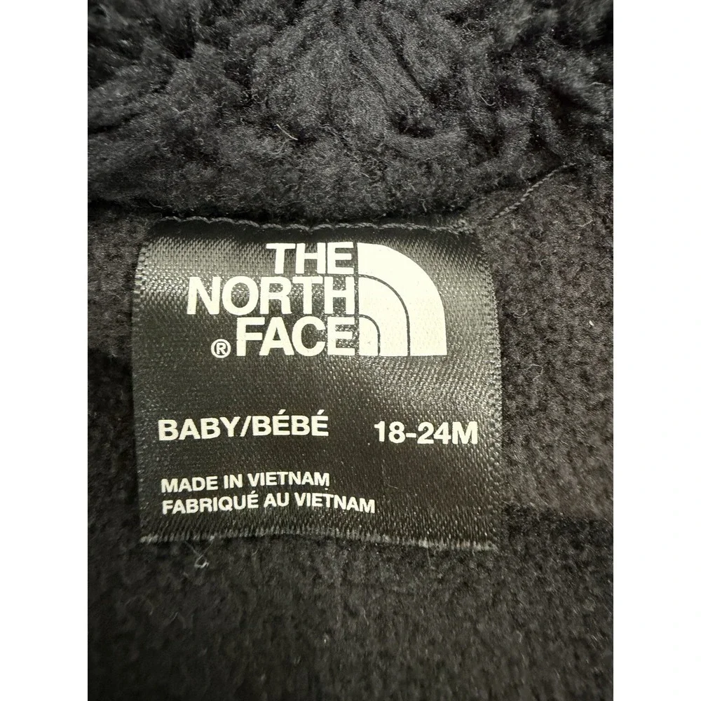 The North Face 600  Boys Down  Hooded Jacket Black Size 18-24 Month